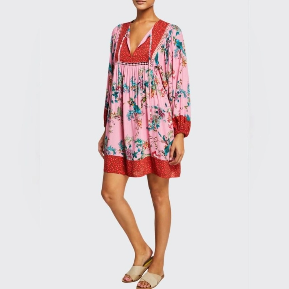 Johnny Was - California Floral Mini Dress
